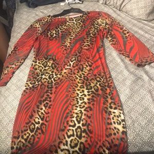 Dress , worn once no damage